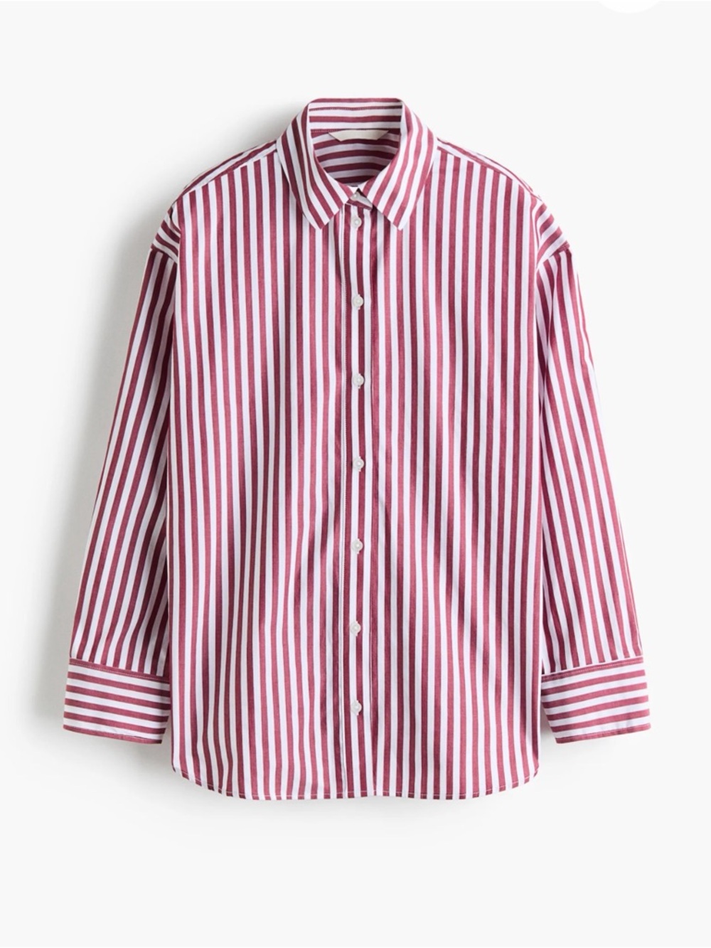 H&M Oversized Button Down Shirt Size M